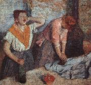 Edgar Degas Laundry Maids Spain oil painting reproduction